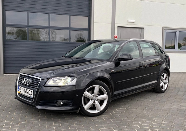 Audi A3 cena 31900 przebieg: 235000, rok produkcji 2009 z Lesko małe 254